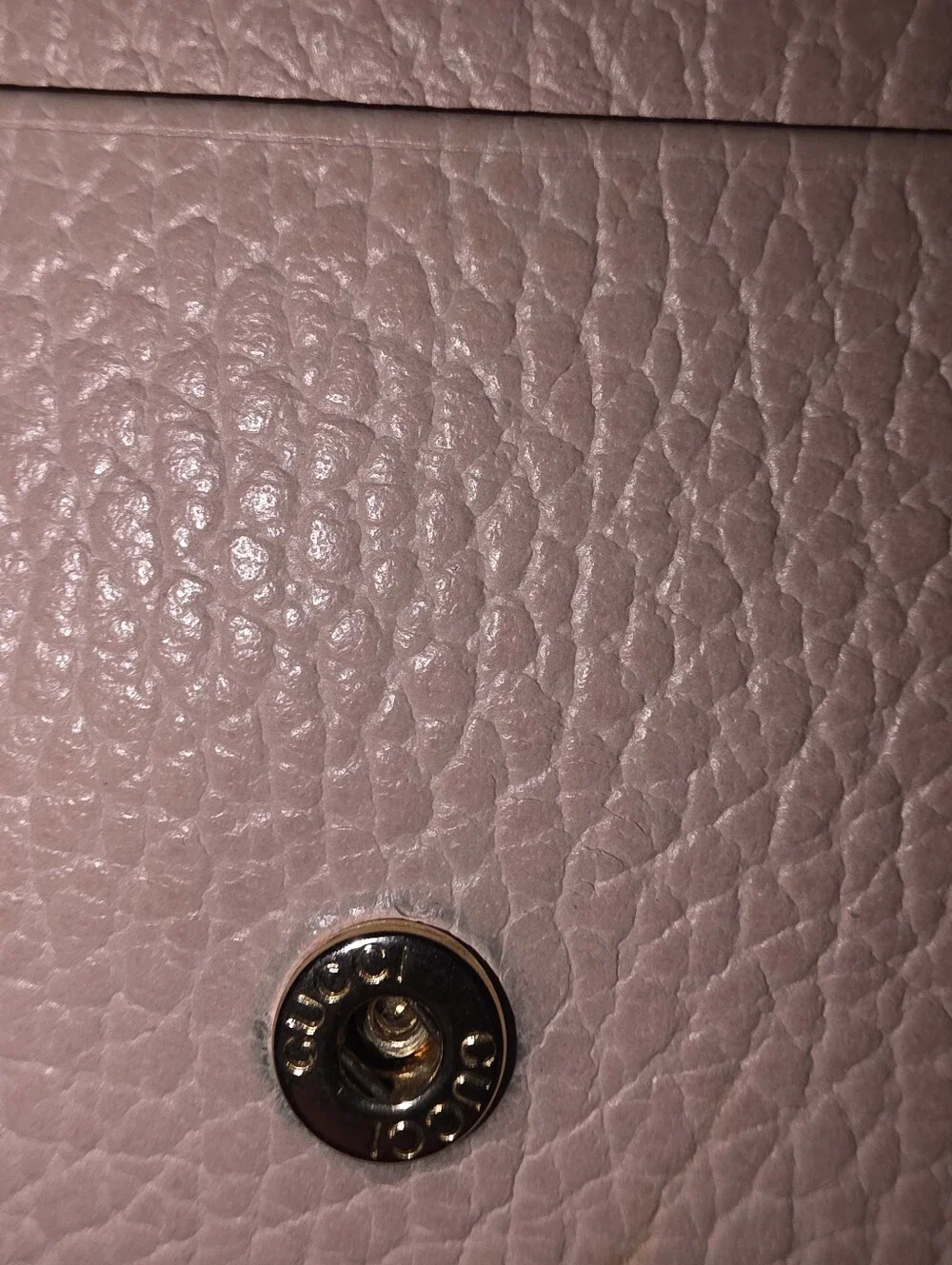 🌸✨ Authentic Gucci GG Marmont Card Case Wallet – Blush Pink Leather ✨🌸 - Picture 12 of 17